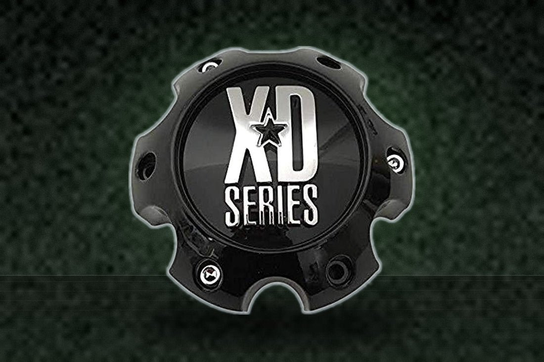 KMC XD Series 1079L145GB Gloss Black Center Cap replacement wheel center cap part 1079L145GB