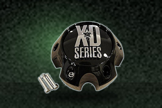 KMC XD Series 1079L140GB 882-1406-CAP LG1007-25 Gloss Black Center Cap replacement wheel center cap part 1079L140GB