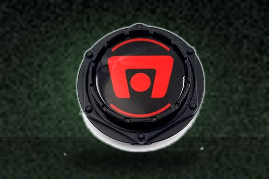 Motegi Racing Wheels Cap M-603 Black Cap with Red Lettering replacement wheel center cap part M-603