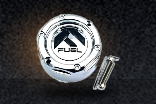Fuel Forged Chrome Center Cap for 20"-28" 5/6/8/10 Lug FF01-FF12 Style Wheels 1003-42 replacement wheel center cap part 5/6/8/10