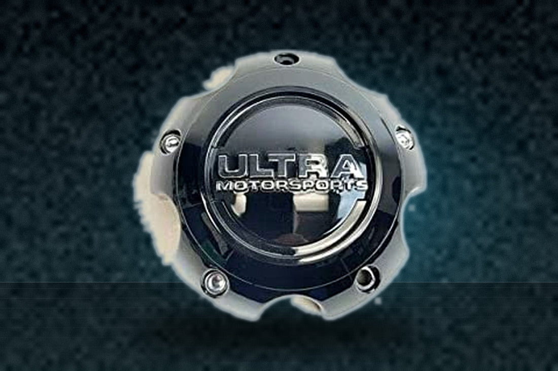 Ultra Motorsports Gloss Black Wheel Center Cap 89-9756 C812204 replacement wheel center cap part 89-9756
