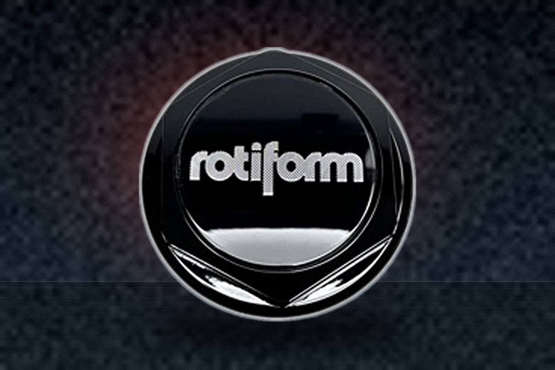 Rotiform Wheels 32170-26UK Gloss Black Snap in Center Cap replacement wheel center cap part 32170-26UK
