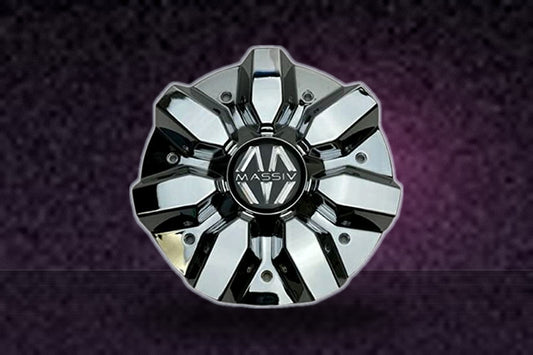 Massiv Chrome Wheel Center Cap CS518-2P replacement wheel center cap part CS518-2P