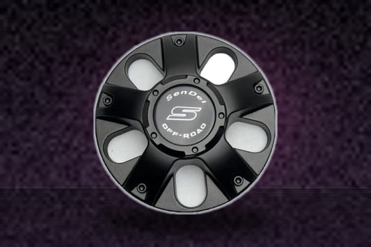 Sendel Off-Road Matte Black Snap in Wheel Center Cap LOCKR-5H-CAP LOCKER-5H-2 replacement wheel center cap part LOCKR-5H-CAP; store listing SKU LOCKR-5H-CAP LOCKER-5H-2