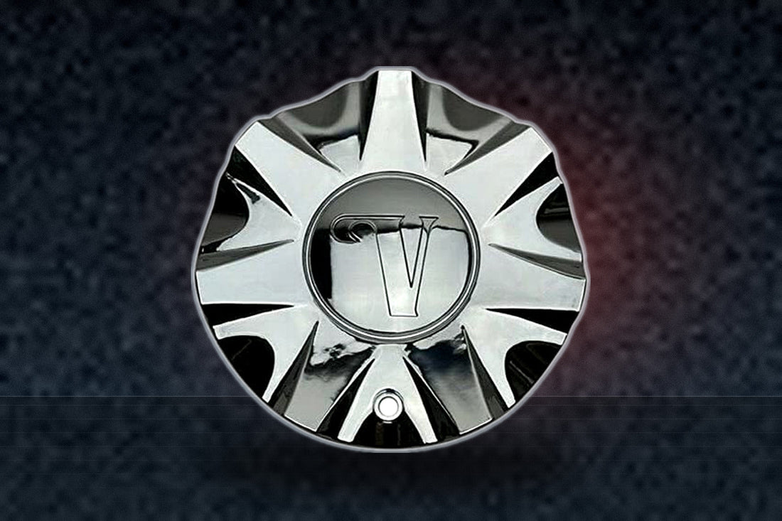 Velocity Chrome Wheel Center Cap with Clip MCD8140YA01 replacement wheel center cap part MCD8140YA01