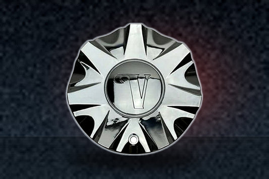 Velocity Chrome Wheel Center Cap with Clip MCD8140YA01 replacement wheel center cap part MCD8140YA01