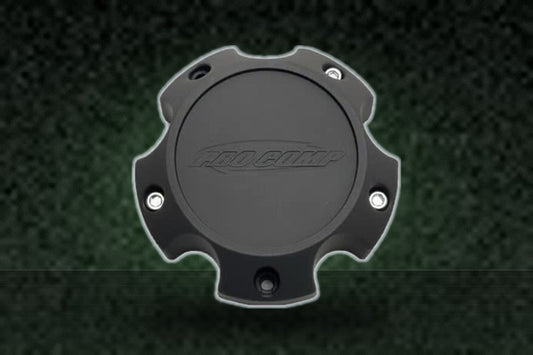 Pro Comp Flat Matte Black 5 Lug Wheel Center Cap 6031CAP4 replacement wheel center cap part 6031CAP4