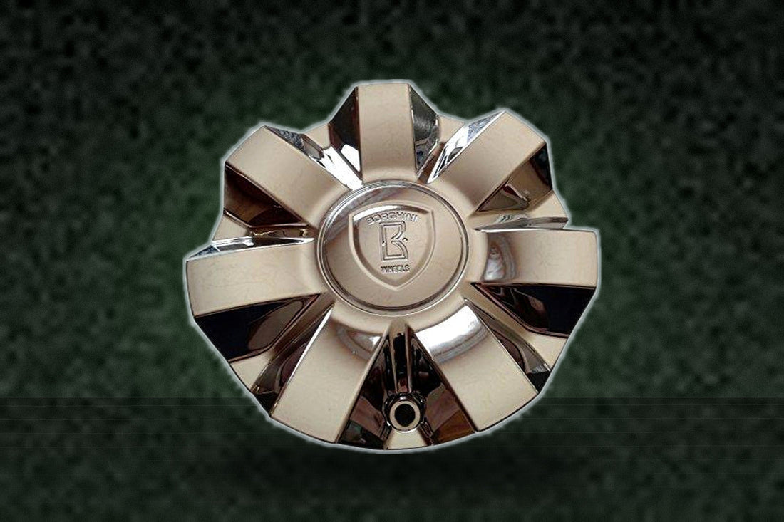 Borghini Wheel Chrome Center Cap CSB7S-C1P Also Fits Bentchi CSB7-1P replacement wheel center cap part CSB7S-C1P
