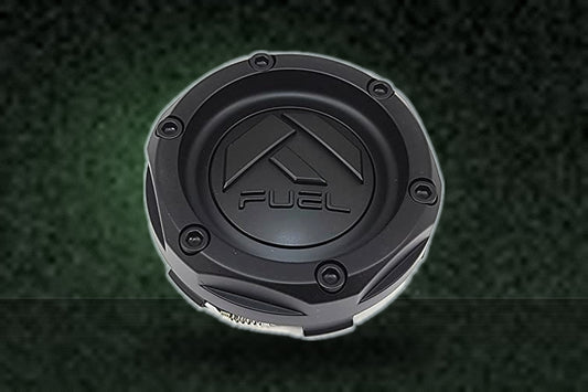 Fuel 2PC FUEL ALL MT-BLK SNAP IN CAP 6X5.5/5X150-1003-46MBMB replacement wheel center cap part 6X5.5/5X150-1003-46MBMB
