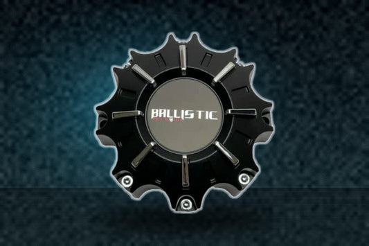 Ballistic Off-Road Matte Black 8 Lug Wheel Center Cap WX-11-CAP SGD0010 replacement wheel center cap part WX-11-CAP