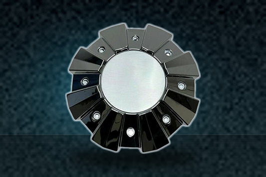 Pro Comp Chrome No Logo Wheel Center Cap 6033CAP1 replacement wheel center cap part 6033CAP1