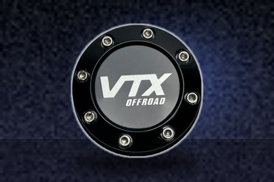 VTX OffRoad Gloss Black Snap In Wheel Center Cap C-FM291-1 replacement wheel center cap part C-FM291-1