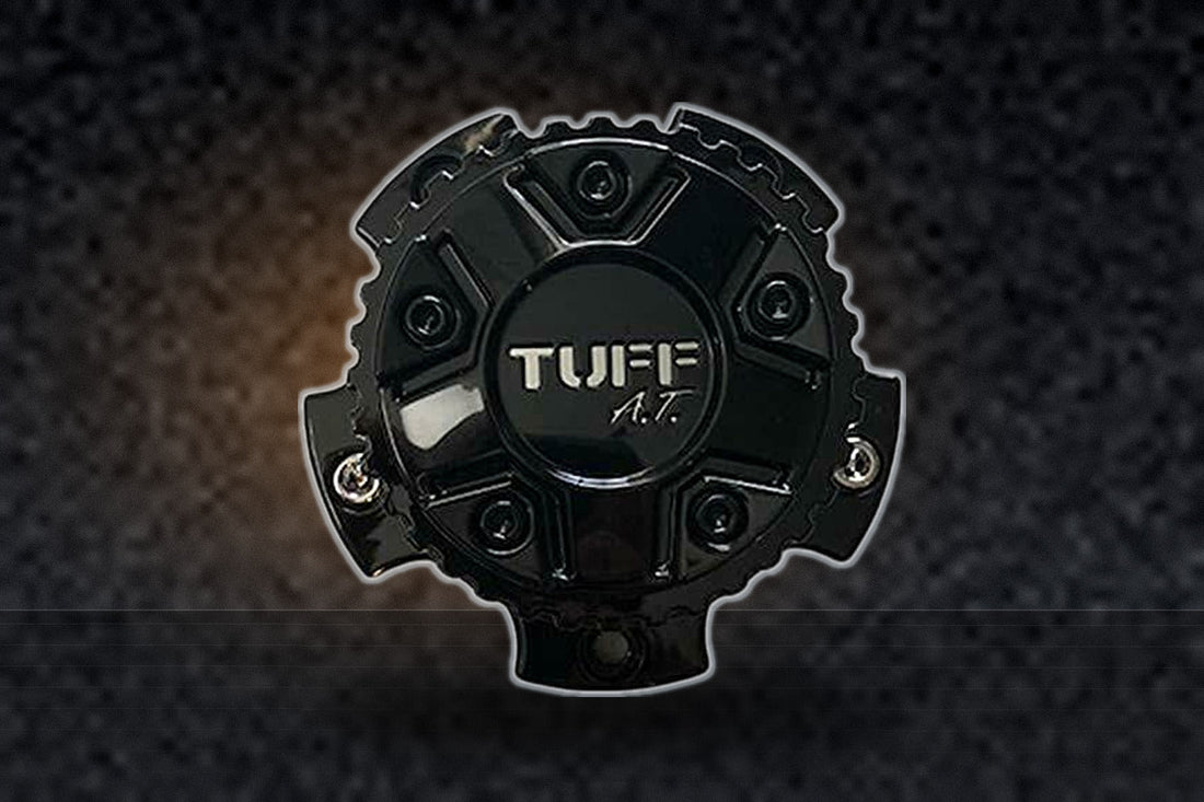 Tuff Wheels T15 2321L116 TT1554GBC 5x114 Gloss Black with Chrome Logo replacement wheel center cap part 2321L116