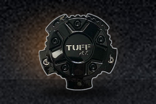 Tuff Wheels T15 2321L116 TT1554GBC 5x114 Gloss Black with Chrome Logo replacement wheel center cap part 2321L116