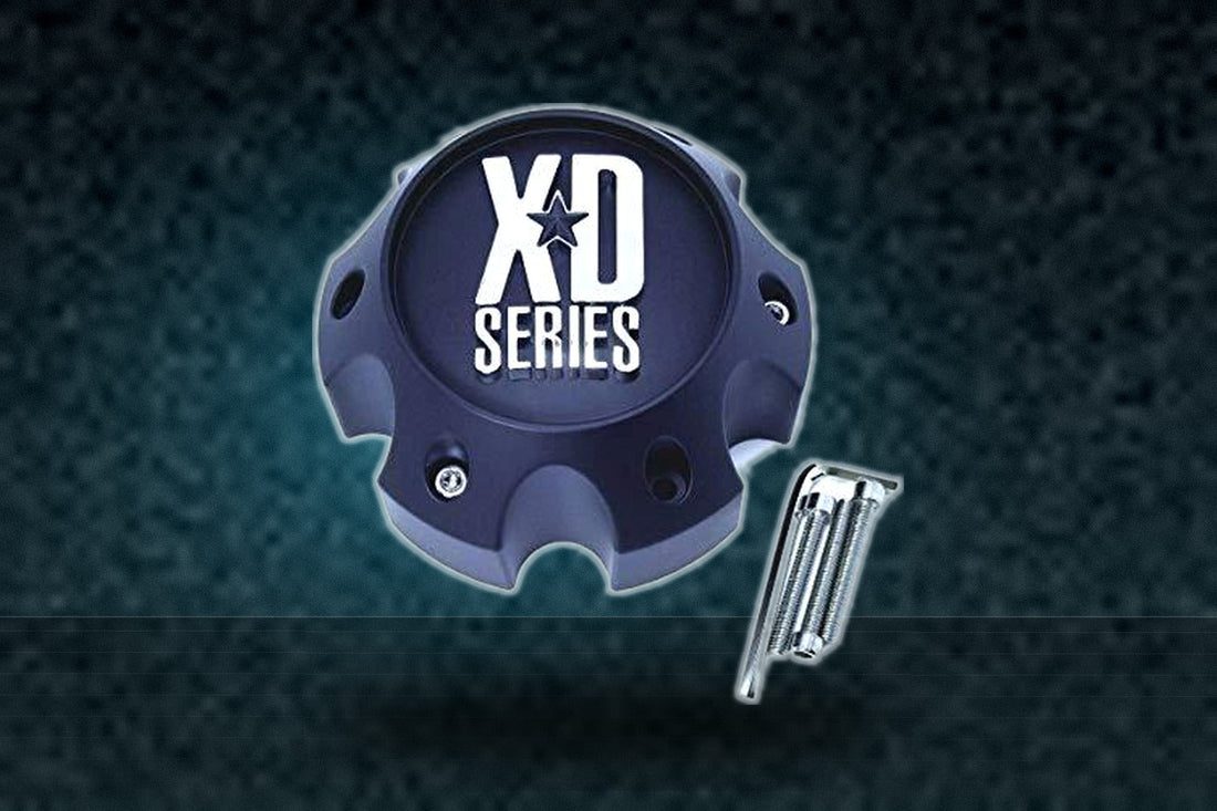 KMC XD Series Wheels 1079L145MB 6x139.7 Matte Black Center Cap Six Lug replacement wheel center cap part 1079L145MB