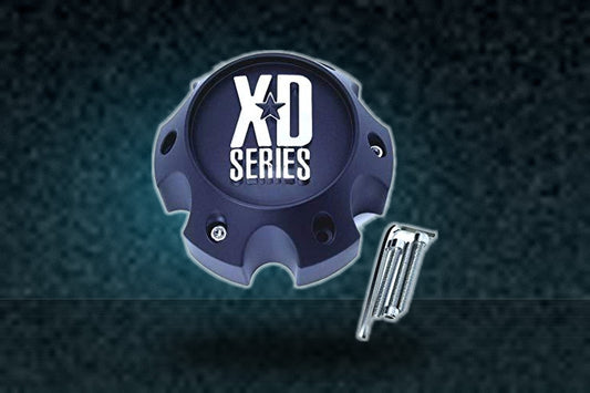 KMC XD Series Wheels 1079L145MB 6x139.7 Matte Black Center Cap Six Lug replacement wheel center cap part 1079L145MB