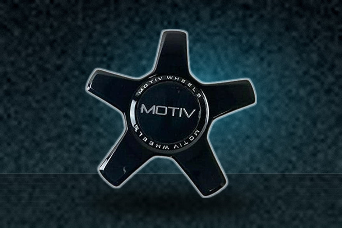 Motiv Wheels CAP-MH3-B21 Gloss Black Wheel Center Cap replacement wheel center cap part CAP-MH3-B21