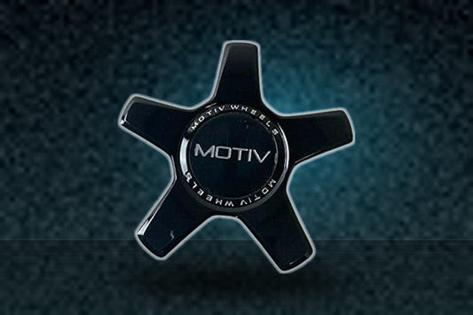 Motiv Wheels CAP-MH3-B21 Gloss Black Wheel Center Cap replacement wheel center cap part CAP-MH3-B21