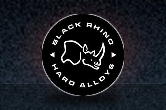 Black Rhino Wheels 80MM Replacement Emblem Sticker Only replacement center cap logo / insert part TE80BR-STICKER