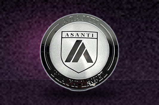 Asanti Wheels Black Label 1534C01 Chrome Center Cap replacement wheel center cap part 1534C01