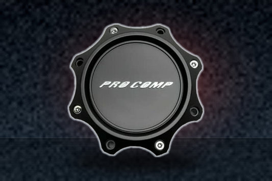 Pro Comp Matte Black 8 Lug Wheel CenterCap 34-8HS-CAP 503451501 YL Stamped Decal replacement wheel center cap part 34-8HS-CAP