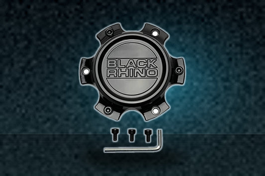 Black Rhino Wheels 1910S05 CCBR46135140GB Gloss Black Center Cap replacement wheel center cap part 1910S05