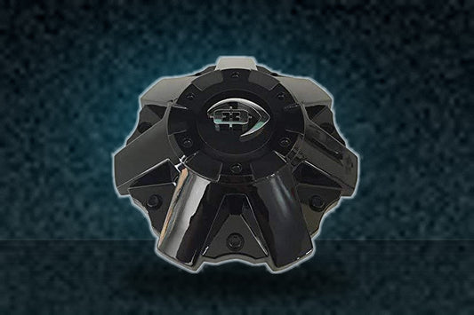 Vision Wheels C411GB-8 C711902 Gloss Black Center Cap replacement wheel center cap part C411GB-8