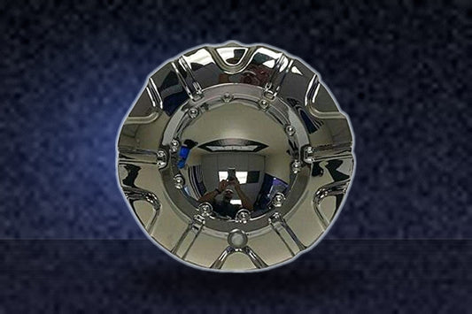 Akuza 504 Spur Chrome Wheel Rim Center Cap EMR0504-TRUCK-CAP LG0603-42 No Logo replacement wheel center cap part EMR0504-TRUCK-CAP