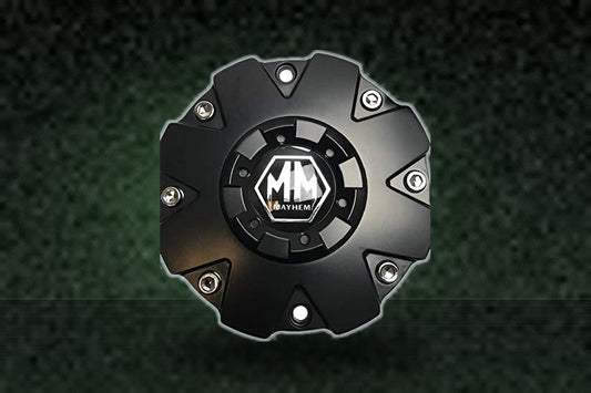 Mayhem Wheels Warrior 8015 C108015MB 806808CB7 Matte Black Center Cap replacement wheel center cap part C108015MB