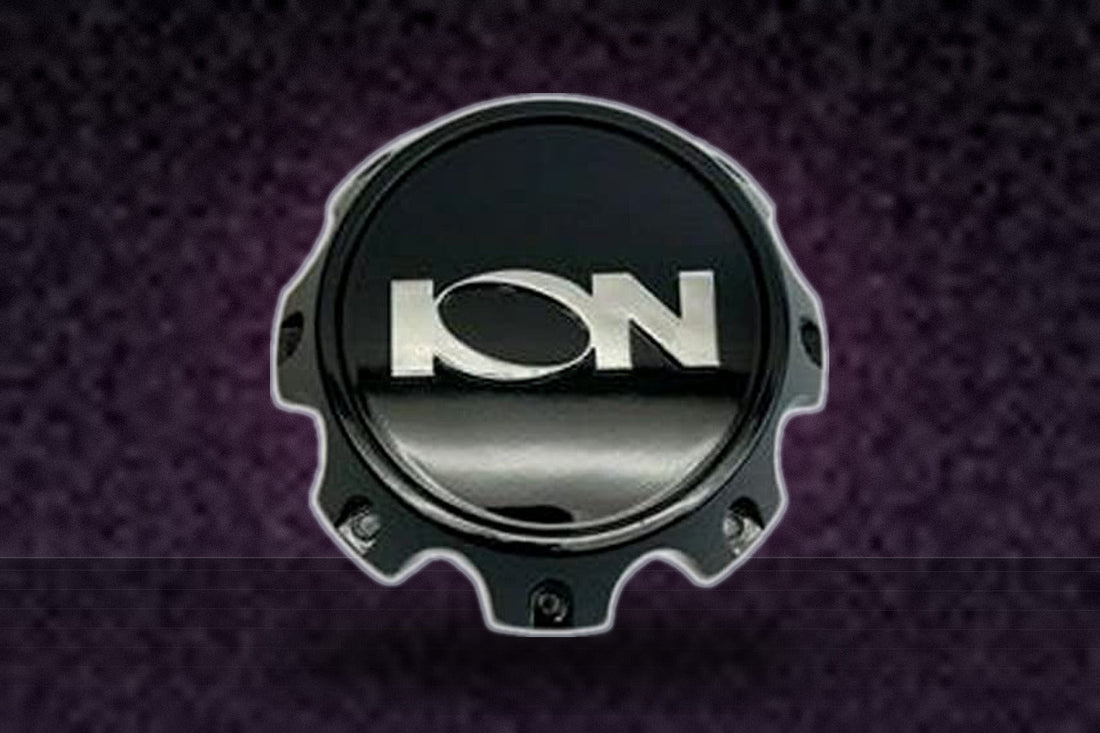 Ion Alloy Gloss Black Wheel Center Cap C10143B05 12812090F-5 replacement wheel center cap part C10143B05