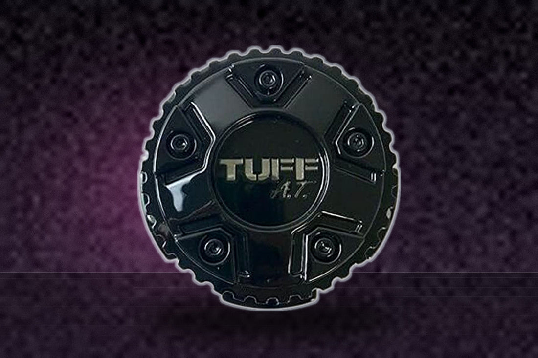 TUFF A.T 2321L128 Gloss Black Wheel Center Cap replacement wheel center cap part 2321L128