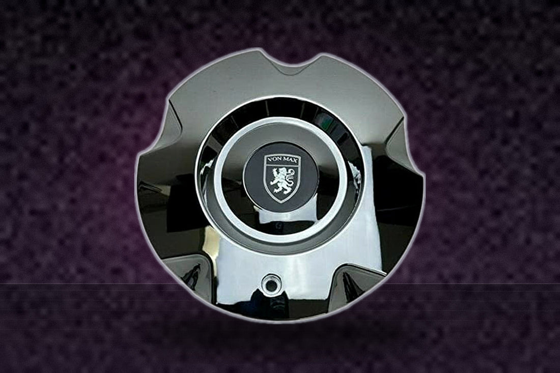 Von Max Chrome Wheel Center Cap C-A4-C VONC04 C-VM4-C replacement wheel center cap part C-A4-C