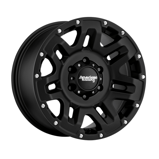 Associated American Racing wheel style reference for center cap part number 1079L145CIB-H42AR