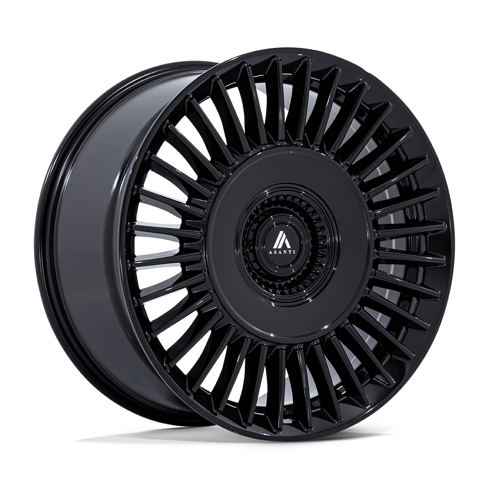 Associated Asanti Black wheel style reference for center cap part number 1002-74GB