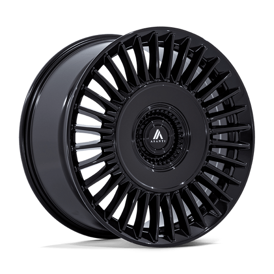 Associated Asanti Black wheel style reference for center cap part number 1002-74GB