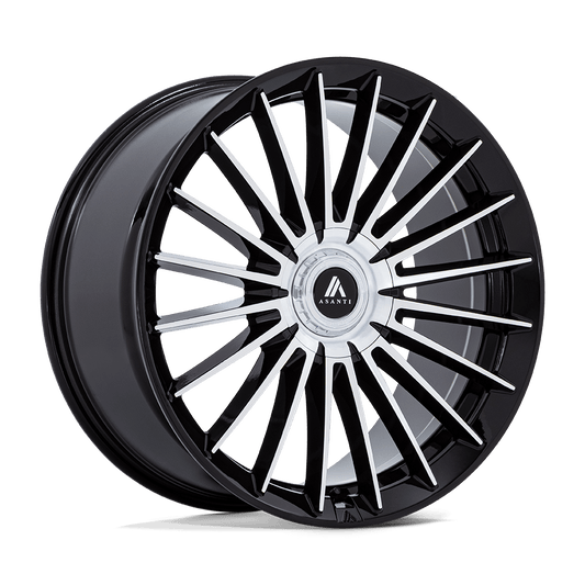 Associated Asanti Black wheel style reference for center cap part number 1002-83BD