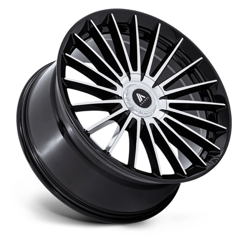 Associated Asanti Black wheel style reference for center cap part number 1002-67BD
