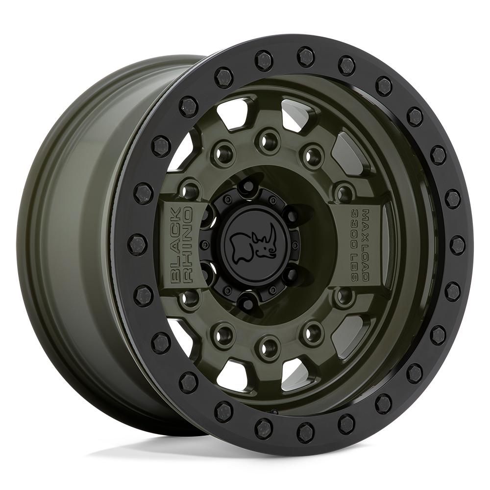 Associated Black Rhino Hard Alloys wheel style reference for center cap part number CCBR65127MM