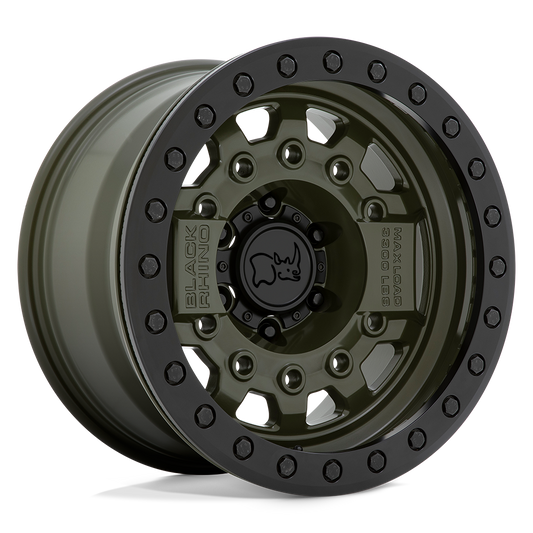 Associated Black Rhino Hard Alloys wheel style reference for center cap part number CCBR65127MM
