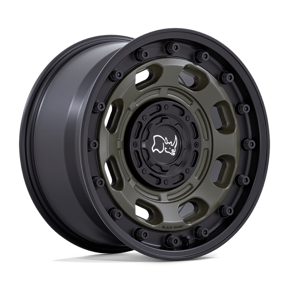 Associated Black Rhino Hard Alloys wheel style reference for center cap part number CCBRMLT56HMBW
