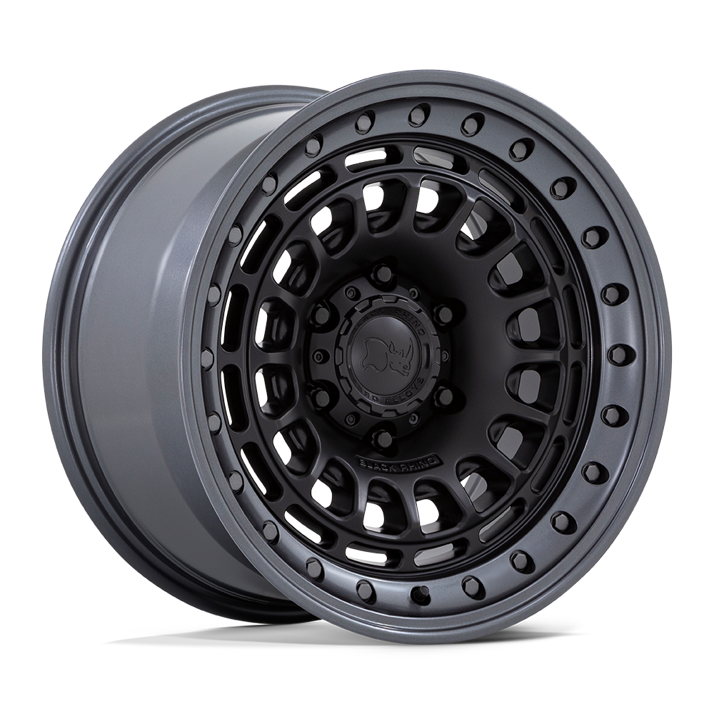 Associated Black Rhino Hard Alloys wheel style reference for center cap part number CCBR86114MB
