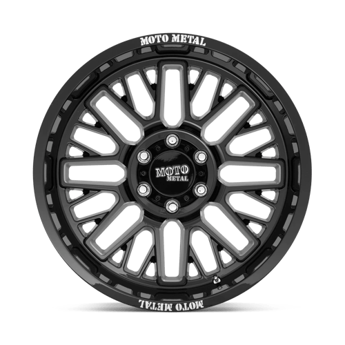 Associated Moto Metal wheel style reference for center cap part number 1079L121AMO3GB-H34