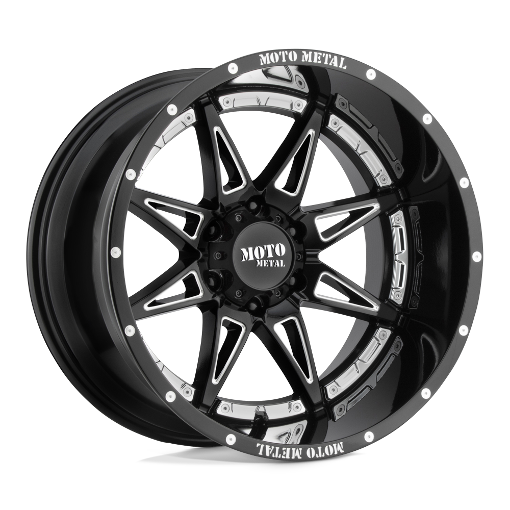 Associated Moto Metal wheel style reference for center cap part number 1079L170MO4GB-H50