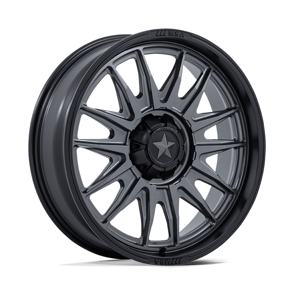 Associated MSA Offroad Wheels wheel style reference for center cap part number M50L142-H49-MBAX