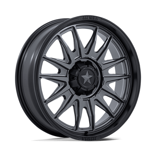 Associated MSA Offroad Wheels wheel style reference for center cap part number M50L142-H49-MBAX
