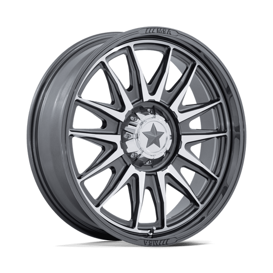 Associated MSA Offroad Wheels wheel style reference for center cap part number M50L142-H49-CHAX
