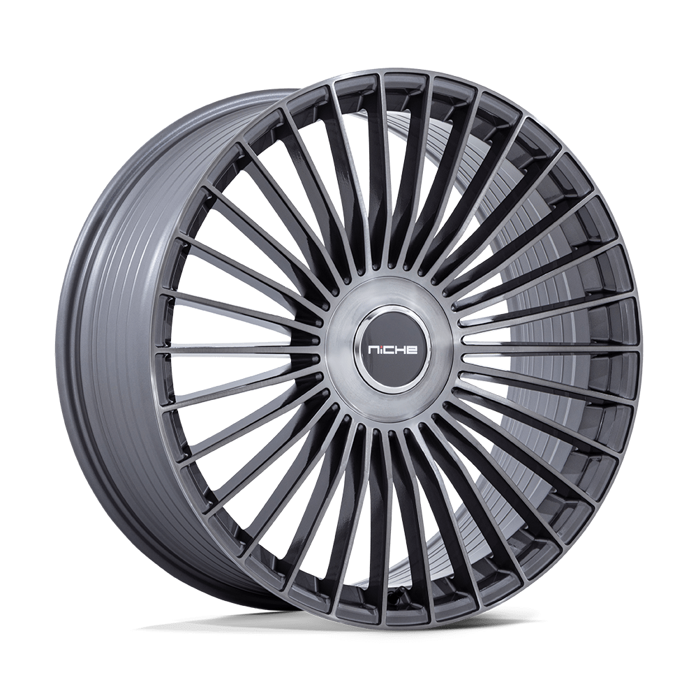 Associated Niche wheel style reference for center cap part number NCCAP100BPP105CF