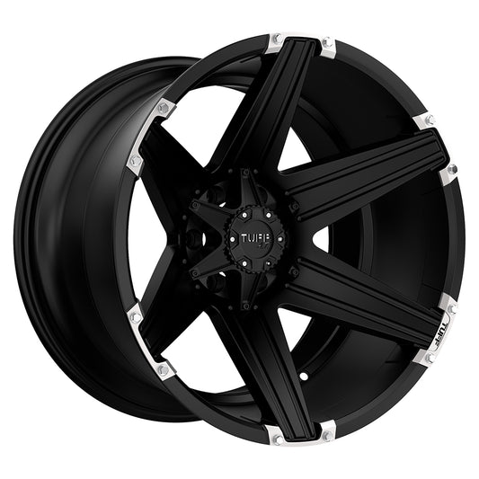 Associated Tuff wheel style reference for center cap part number CCTT126SBR