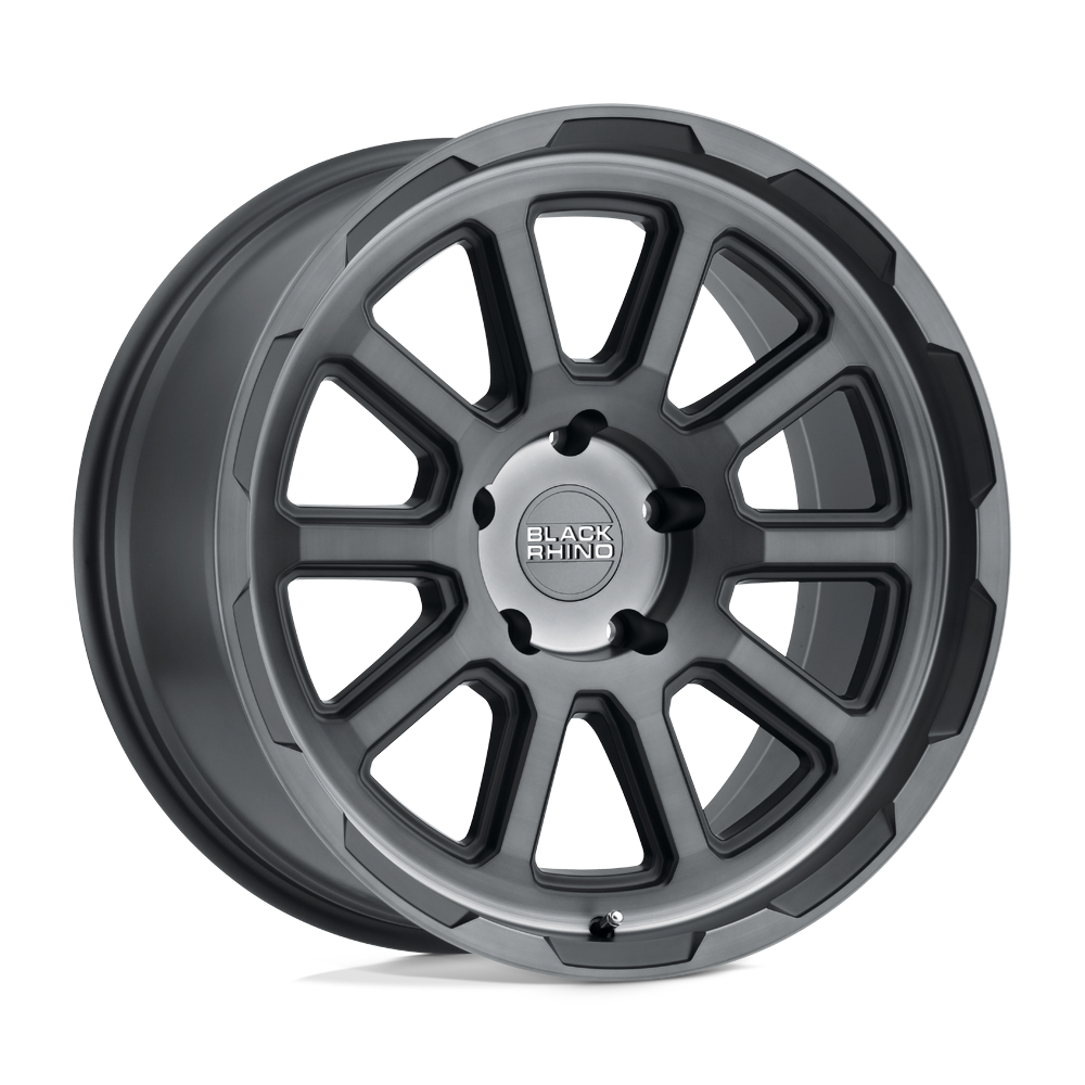 Associated Black Rhino Hard Alloys wheel style reference for center cap part number CCBRPSC002MG-C