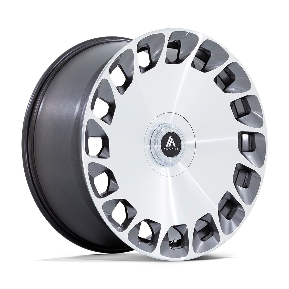 Associated Asanti Black wheel style reference for center cap part number 1002-88DR